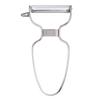 KAI Stainless Steel Peeler DH8009 Easy Hold Handle Shape Vegetable Potato Eye Remover Dishwasher Safe Silver