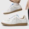 2025 New Retro Casual Low-top Men's Sports Round Head Flat Bottom Lace-up Versatile Single Shoes 51919-J