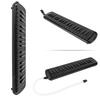 Melodica 37 Key Wind Musical Instrument Suitable for Beginner Practice Bag F37s(Black )