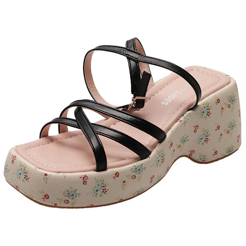 Fashion High Heels Women Sandals Platform Fashion Shoes Summer Dress Pumps Heeled Shoes Woman 2025 Designer Trend Brand Chaussure Femme