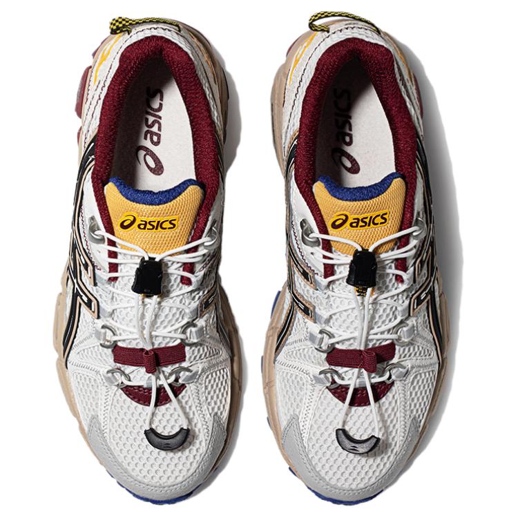 Asics Gel-Kahana 8 Komfortabel Mote Stoff Syntetisk Lær Demping Pustende Støttende Rebound Lavsko Fritid Løpesko 1012B634-100