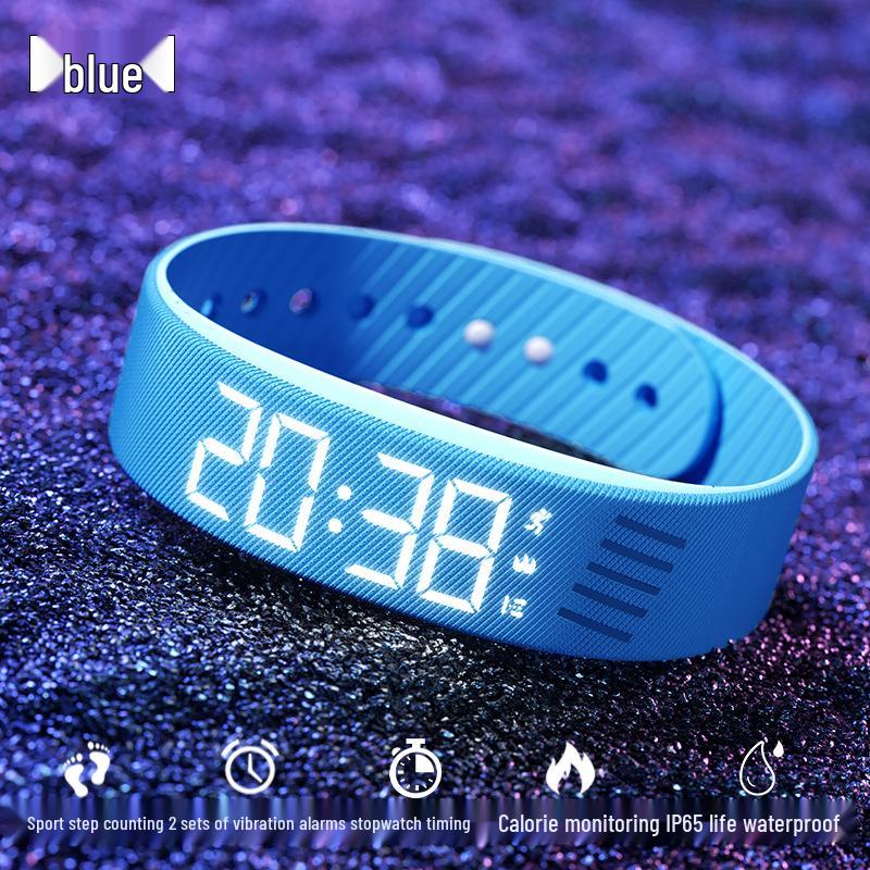 Smartwatch Sport for Girls: Pedometer, Vibration Alarm, Waterproof Multifunctional Bracelet