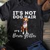 Boxer Glitter T-Shirt: Funny Dog Mom Tee
