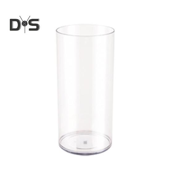 Clear Cylinder Flower Vase Wedding Party Dining Table Centerpiece Hydroponic Flower Holder Transparent Plants Container Decoration