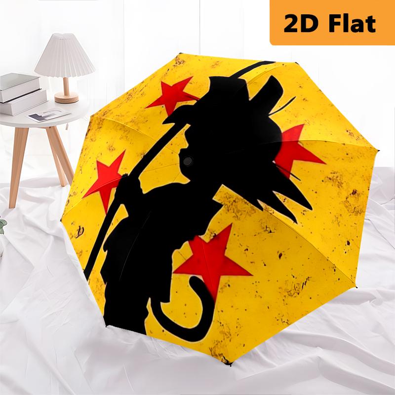 1pc Dragon Ball umbrella Portable 8-rib structure suitable for all seasons, home, travel, outdoor umbrella