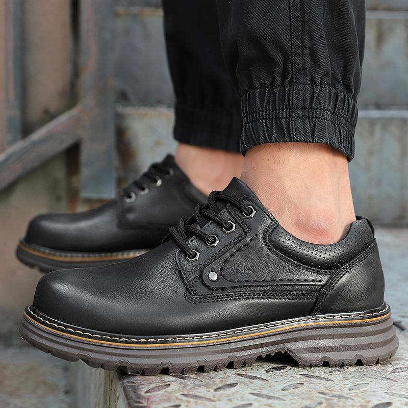 Fashion Handmade Classic Men Shoes for Wedding Lace-Up Male Dress Footwear Fashion Men Business Shoe Genuine Leather Men Casual Shoes