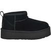 UGG Classic Ultra Mini Platform Boot Black (Kids) Kids Sneakers 1157791K-BLK