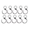 10pcs Bird Foot Ring Stainless Steel Outdoor Parrot Flying Accessory for Birds Training11#