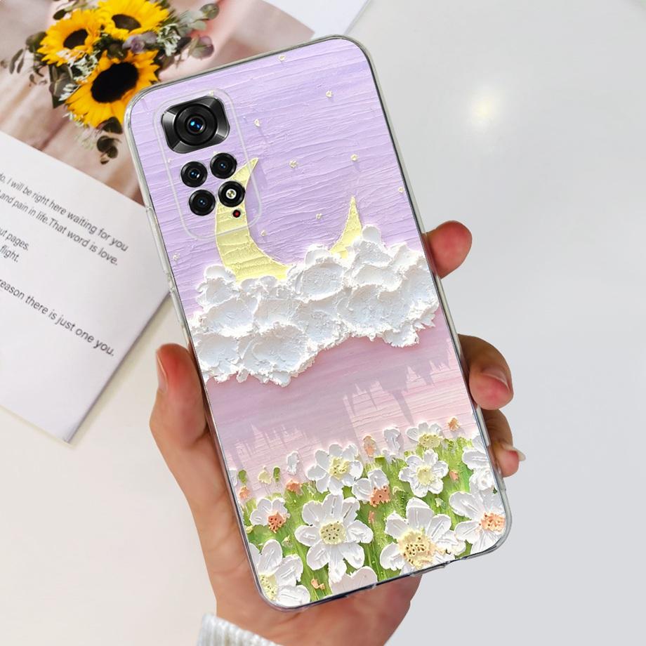 

Women Fashion Phone Case For Xiaomi Redmi Note 11 Pro 4G 5G / Redmi Note11 11s 4G Global Luxury Slim Silicone Bumper Coque Soft Note 11 11S 4G