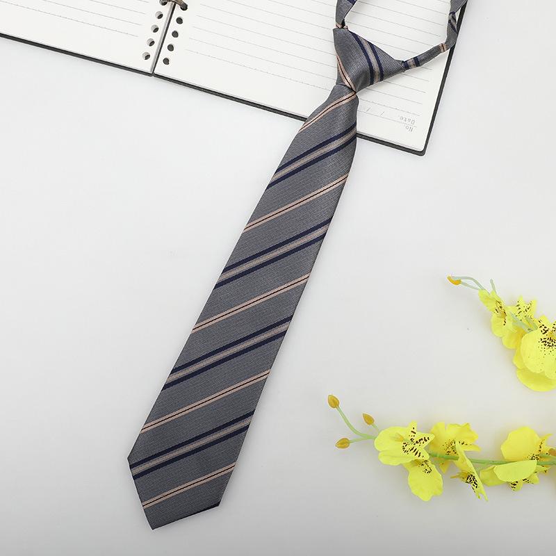 Jk Small Tie Female College Style Lazy Japanese Plaid Uniform Shirt Tie Student Ins Men'S And Women'S Short Styles Free Of Charge