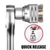 Universal Electric Wrench Sleeve Converter Fits Adjustable Inner Hexagonal Easy Installation For Standard 3/8-3/4'' 10 To 19mm
