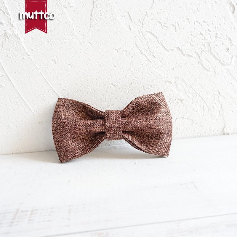 Pet Bow Tie Dog Collar Accessory - MUTTC UBT-039