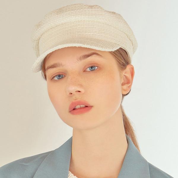 Donpogesmi Andy Marine Cap - Tweed Ivory