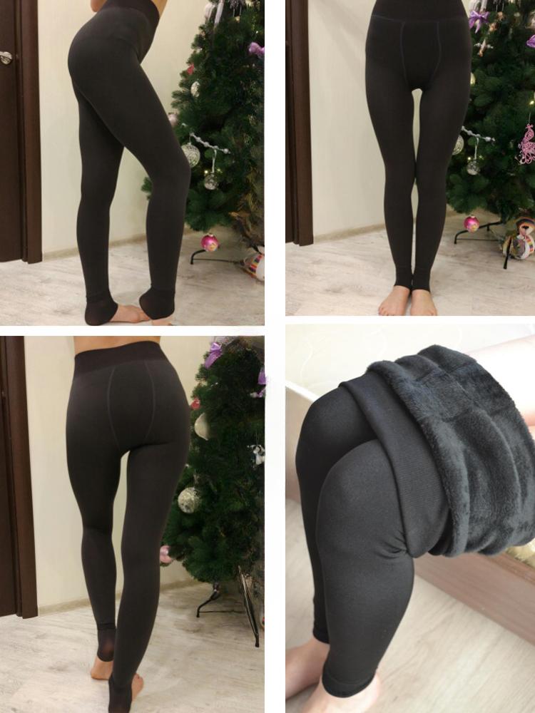 Winter Leggings Für Frauen Warme Leggins Einfarbig Samt Leggins Hohe Taille Leggings Stretchy Leggings dropshipping