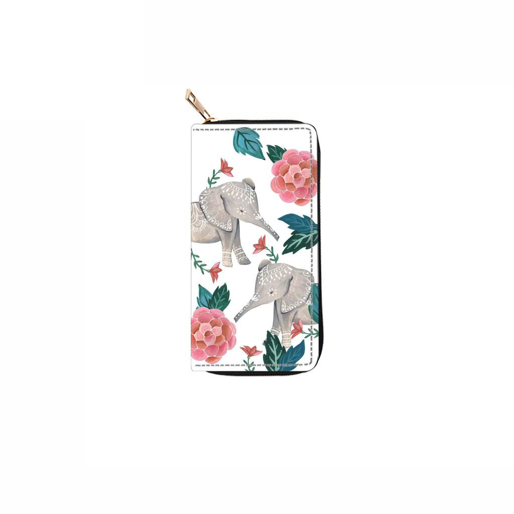 New Ethnic Style Long Wallet Clutch Wallet Wallet