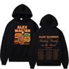 Alex Warren Finding Family On The Road 2026 Tour Print Hoodie Men Women Fashion Sweatshirt Winter Vintage Printed Sweatshirt Trendy Streetwear