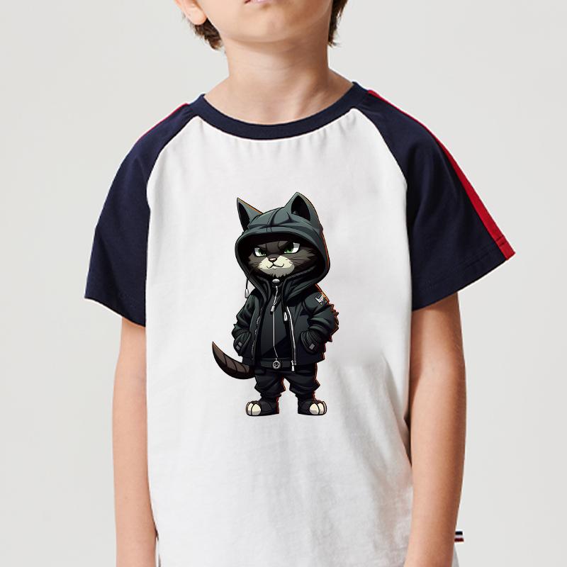 Animal Human Heat Transfer Stickers Print For T-Shirt Hoodies Jeans Clothes Stickers Diy Iron On Transfer Thermal Decals