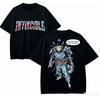 Invincible T-shirt Vintage Anime Superhero Graphic Unisex Oversized Crew Neck Cotton Short Sleeve Tee Tops Steetwear Hot Sale