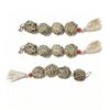 Natural Pet Chew Toys for Rabbit Hamster Parrot Grass Balls Bite Toy Teething Dental Care Bird Cage Decoration Small Pet Supply