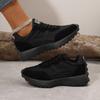 Men Women Sports Sneakers New Leather Black Suitable for Sports Activities and Daily Wear Durable Construction for Long Term Use