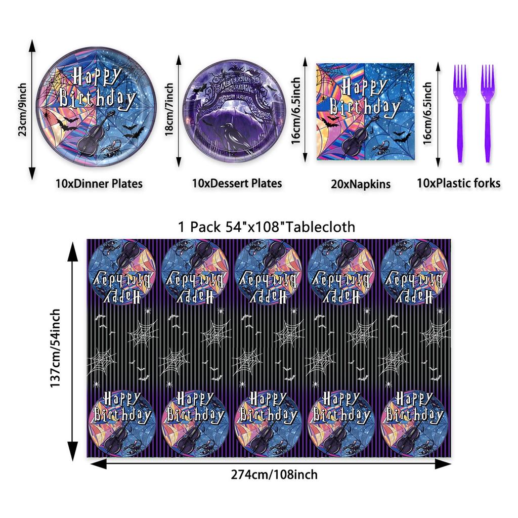 Theme Birthday Party Decoration Set, First Birthday Party Atmosphere Props, Paper Plate Pull Flag Hanging Decoration Tableware Decoration