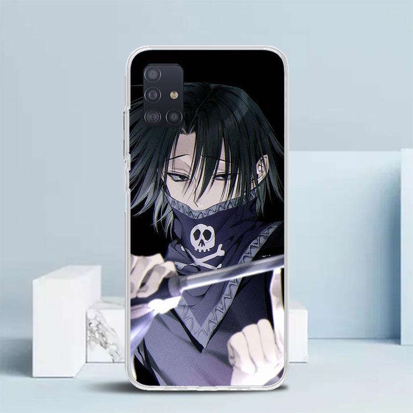Huner X-Hunters Chrollo Shizuku Phone Case For Samsung Galaxy A52 A32 A22 A12 A51 A50S A30S A10S Note 20 Ultra 10 S10 Plus A31 A