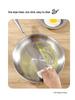 316L Stainless Steel Flat-Bottom Frying Pan with Lid, Non-Stick & No Coating, Multi-Purpose for Stir-Fry