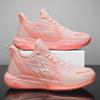 Basketballschuhe Herren Sportschuhe Neu 2 Frühling und Sommer Mesh Atmungsaktiv Leuchtend High-Top Kampf Verschleißfest Sneaker