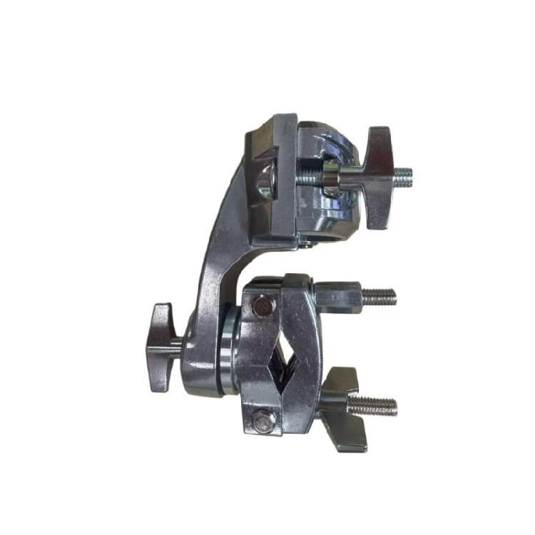 Zinc Alloy Drum Frame Mounting Clamp Replacement High Strength Metal Drum Accessory Clamp For Stability And Durability