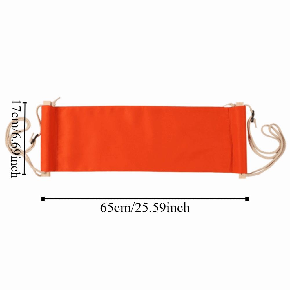 Ergonomic Adjustable Foot Hammock Portable Tool-free Desk Foot Rest Foldable Breathable Office Foot Support Airplane Travel