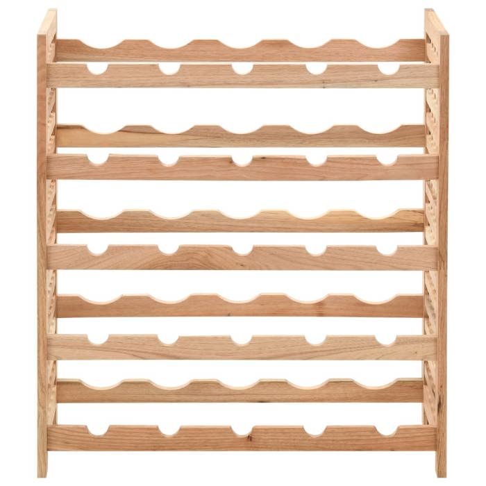 VidaXL Casier à bouteilles pour 25 bouteilles Bois de noyer 63x25x73cm 247101