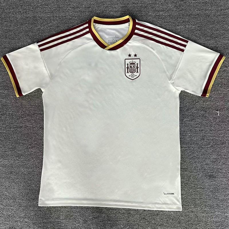 Men Women Soccer Jersey Fan Edition Short Sleeve Football Shirt Quick Dry Breathable Spain France Brazil Portugal England