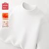 MINISO Men's Fleece Lined Turtleneck Thermal Undershirt