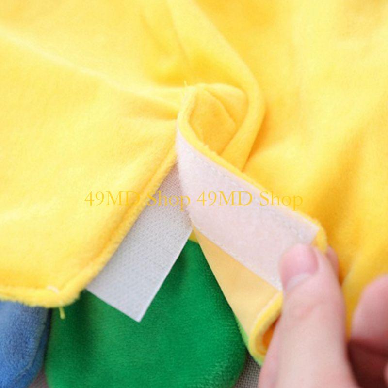 49MD Adult Kids Funny Rainbow Colorful Hat Soft Plush Petals Blooming Hood China Mainland