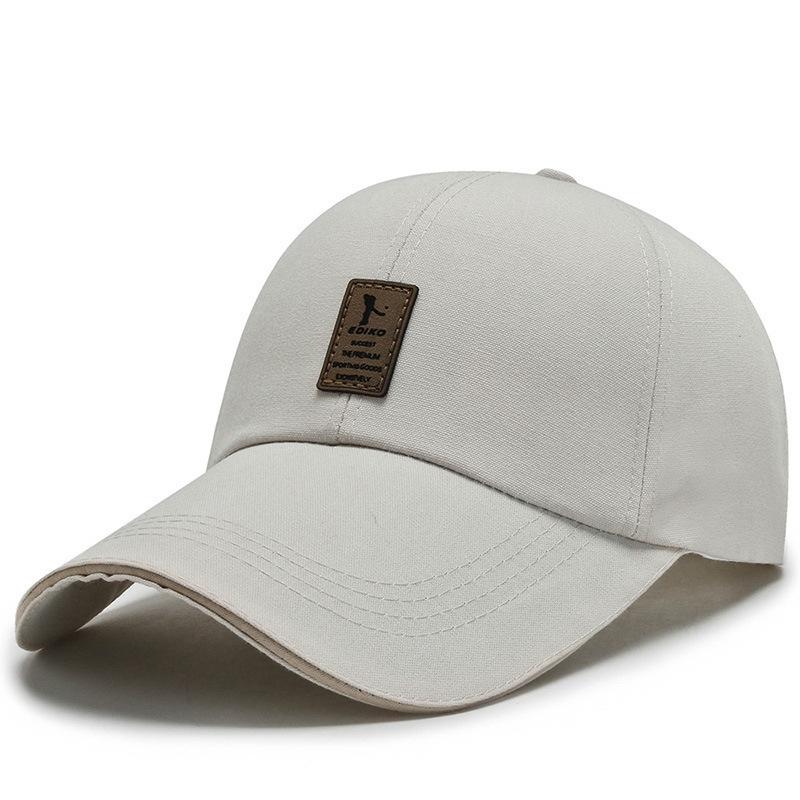Retro baseball cap Xiaohongshu popular big head circumference hat spring and autumn sun hat deep top showing face small OOTD cap