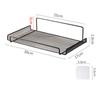 Home Wall Mounted Router Rack TV Set-Top Box Shelf Punch-Free Wifi Bracket Living Room Space-Saving Organizer Storage Rack