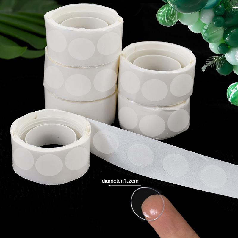 Balloon Glue Dot Double Sided Clear Sticky Adhesive Point Tape Birthday Party Wedding Balloon Stand Arch Accessories Decoration