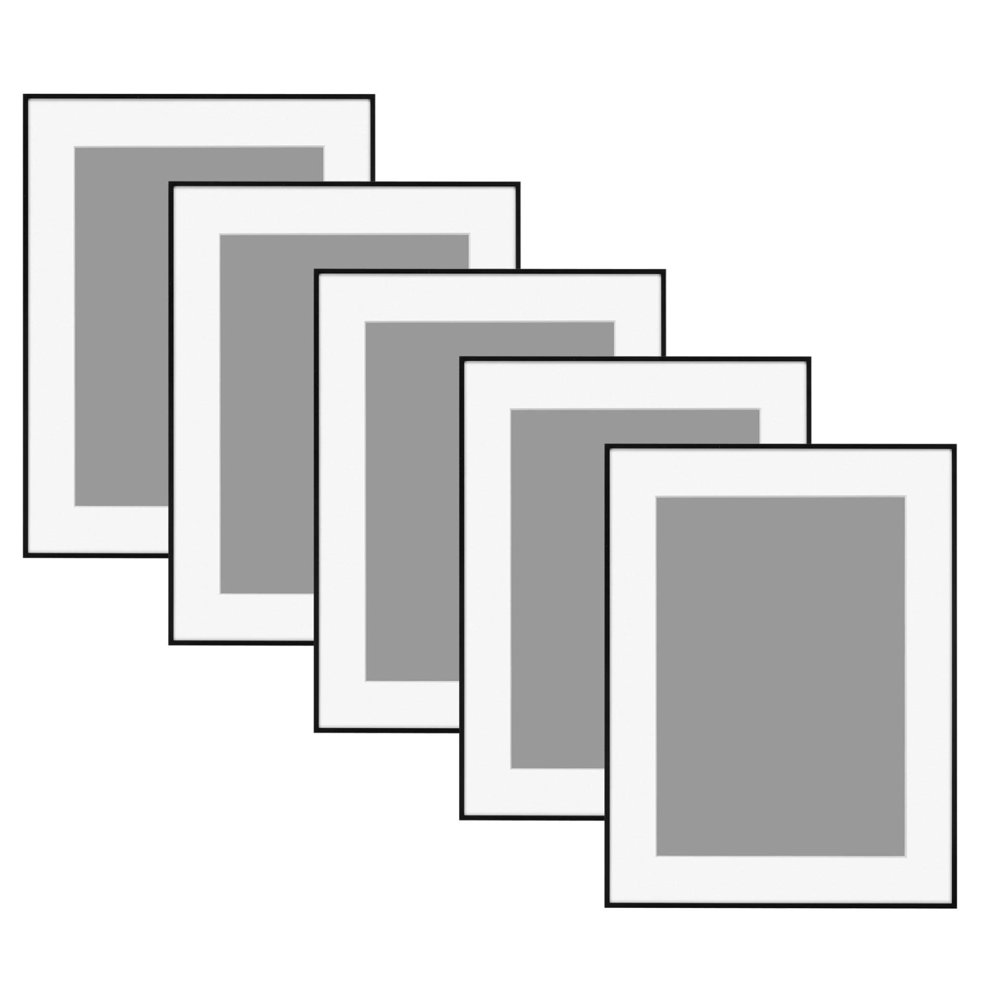 

HAKUBA Алюминиевая фоторамка Размер A3 Черный Набор из 5 штук Покупка AMZHFA03BW5A3 Сделано в Японии Передняя акриловая панель Веревка для подвешивания в комплекте HFA-03 (белый