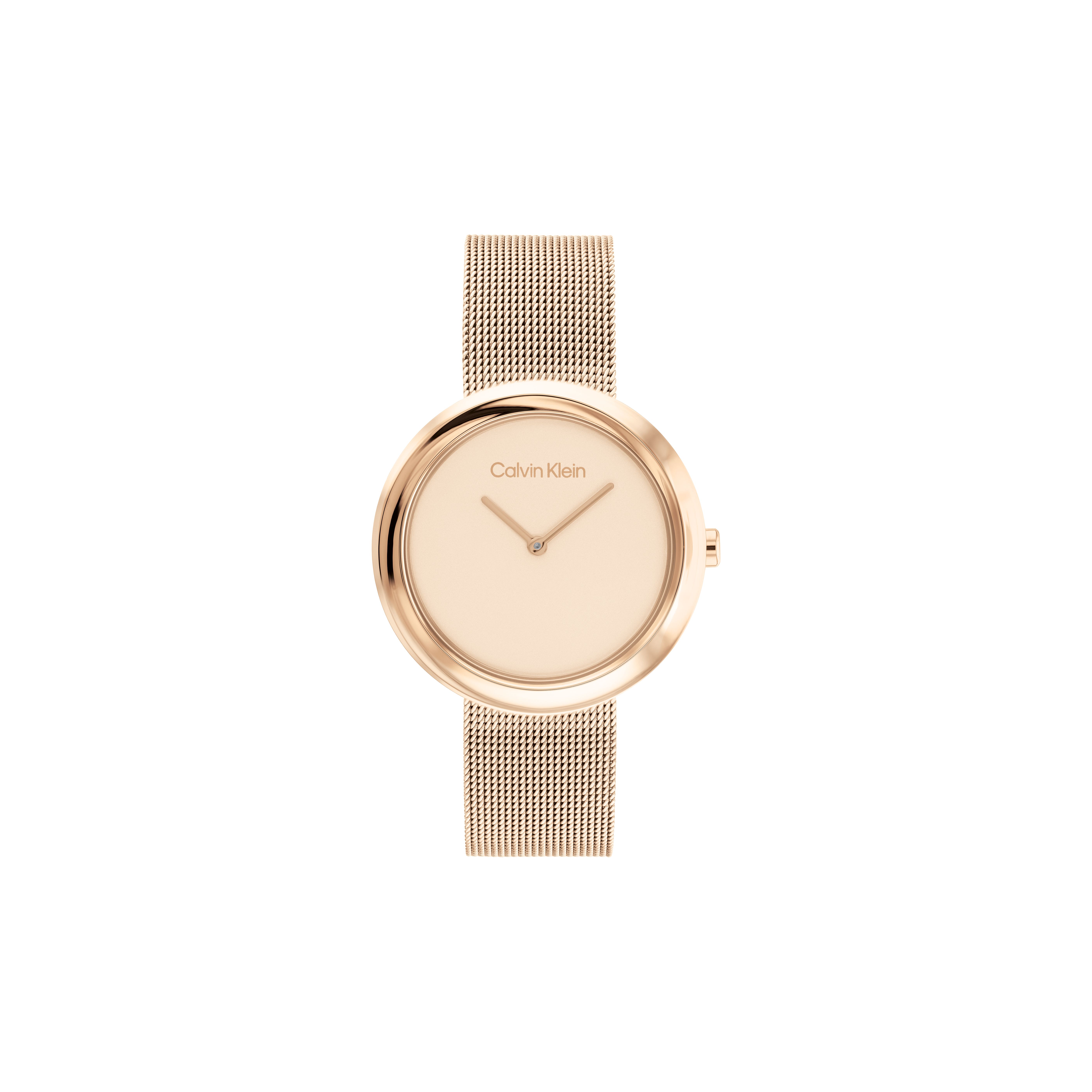 Calvin Klein Fashion Series Watch Quartz Movement Gold Dial Women watches 25200013 Regular Watch Box,Gold Dial