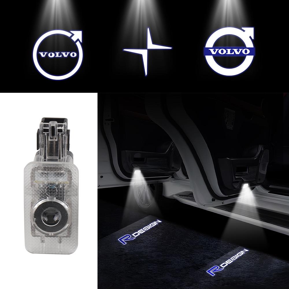 HD Projektor Światła Powitalnego Drzwi Samochodu LED Bezprzewodowa Lampa Akcesoria Dekoracyjne Dla VOLVO Rdesign S80L S60L V40 CC XC60 V60 S60L TD