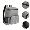 Food Carrier Backpack with Insulation, Portable Picnic Container for Hiking and Travel