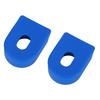 1 Pair 2 pcs Crank Arm Protective Soft Cover Sleeves Boots Bike Accessory (Black)