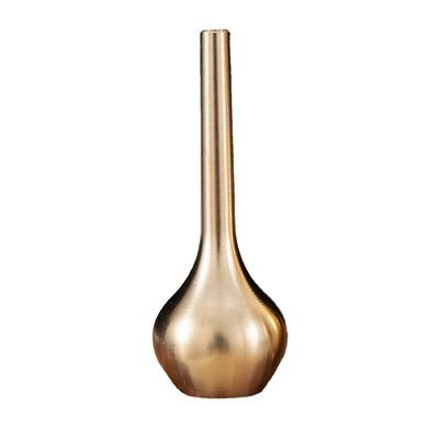 Creative Gold Flower Arrangement Home Decor Artwork Plant Container Flower Ornaments Vases Decoration Bottles Antique Vase