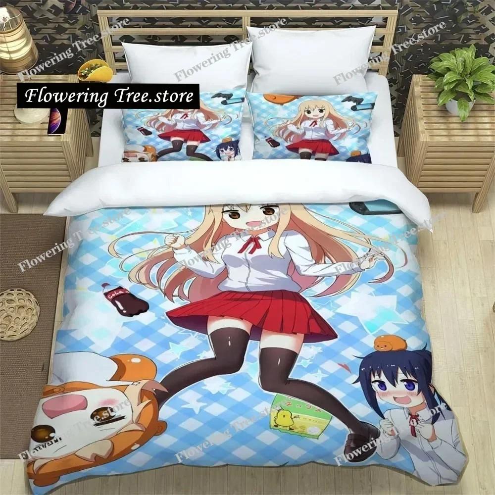 H-Himouto! Pościel z Umaru-chan Poszewki na kołdrę Pościel Pościel do akademika Komplet pościeli Miękki ciepły komplet pościeli