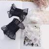 Cosplay Maid Elastic Decorative Wrist Cuffs All-match Detachable Cuffs for Girls