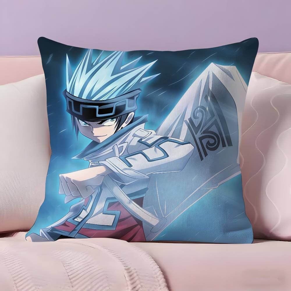 Anime Shaman King Pillow Case Pillowcase Ultra Soft Skin Friendly Fabric Cloud Like Comfort & Concealed Zipper