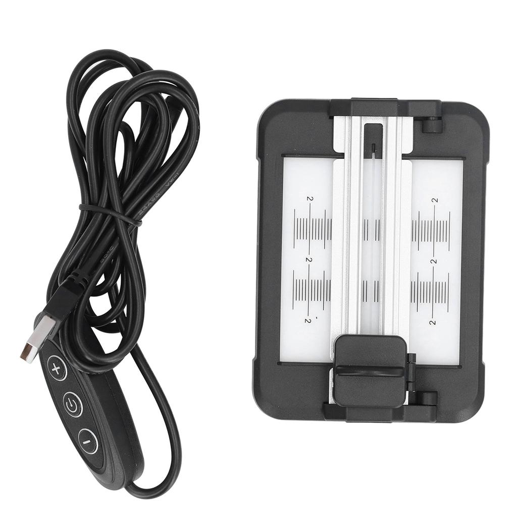 35mm Film Cutter 11 Levels Adjustable LED Backlight USB C Powered Slide Film Cutter for 35MM Film and 120 Medium Format