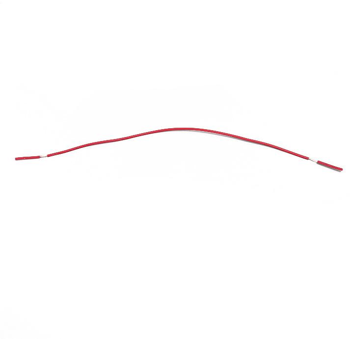 1007awg24 Two-end Half Stripping Wire Battery Connection Wire Outer Diameter 1.4MM Electronic Wire Student Manual Experimental Connection