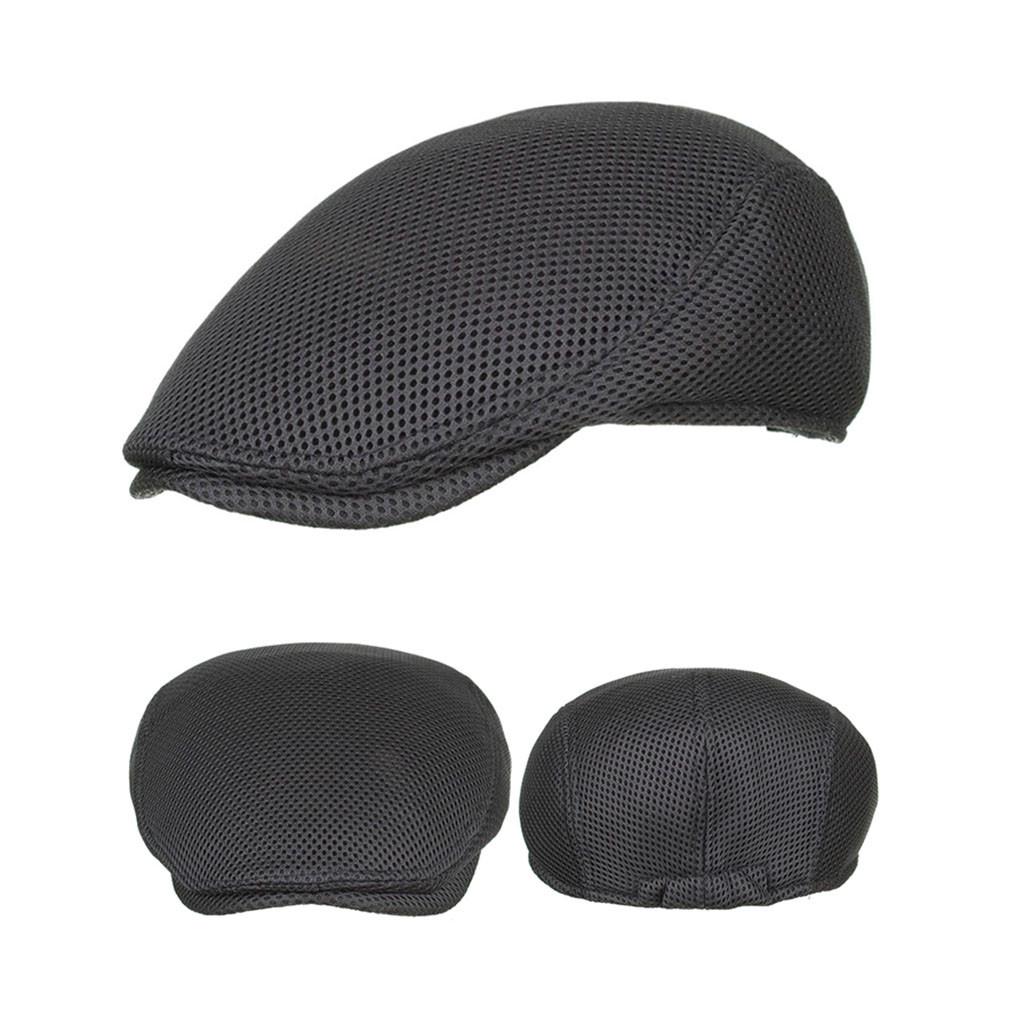 Hat Man Solid Color Newsboy Baker Boy Flat Cap Mens Breathable Master Hat Breathable Hat for Women Sunnywill Hat Man Solid Color Newsboy Baker Boy Flat Cap Mens Breathable Master Hat Breathable Hat for Women Sunnywill