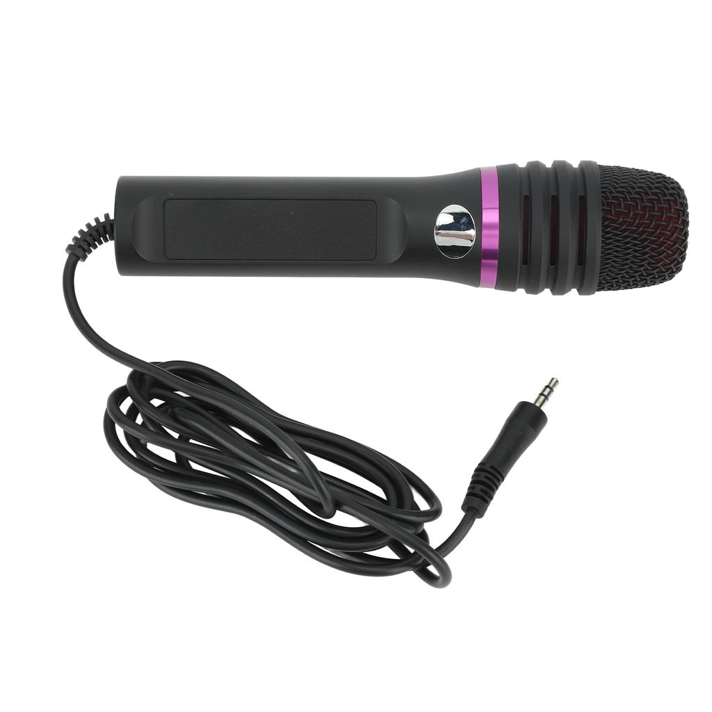 3.5mm Microphone Cardioid Pickup Noise Reduction Wired PC Laptop Mic with Tripod Stand Pop Filter for Gaming Recording